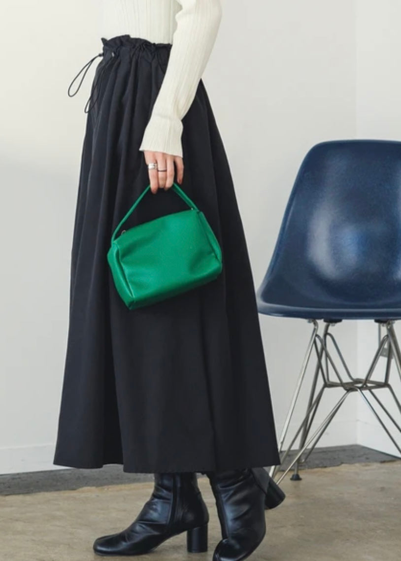 drawstring skirt