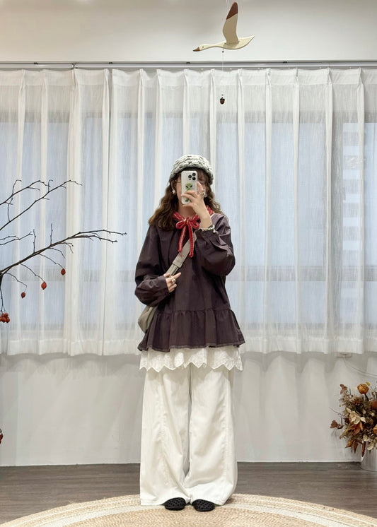 ocean pants🪿正白褲!!