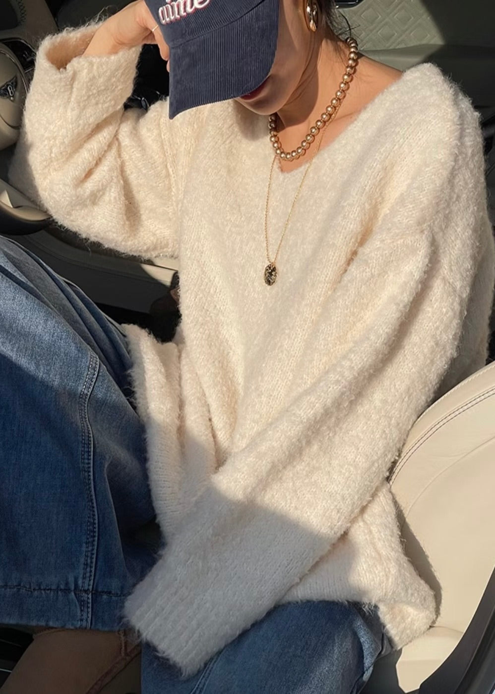 kurry sweater (with scarf🧣)