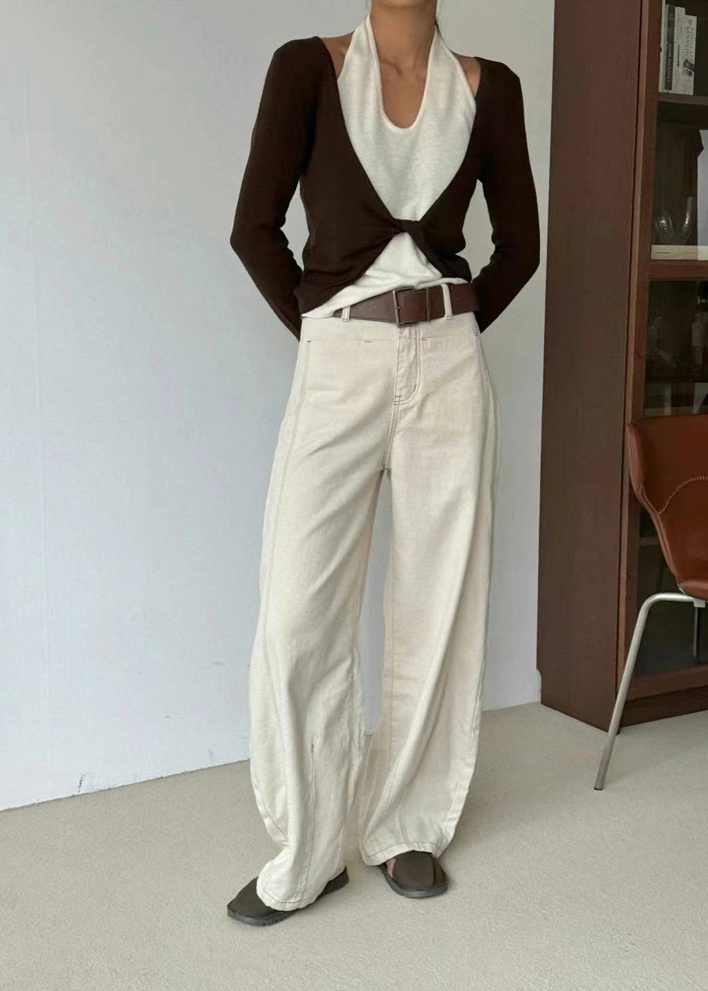 ballon pants (with belt!)