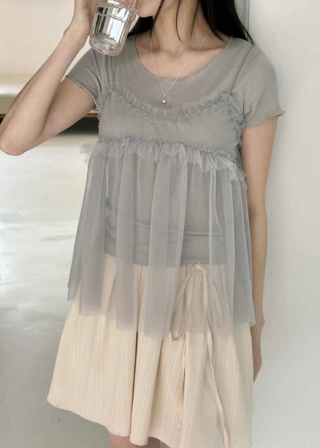 kaori set (top+vest)
