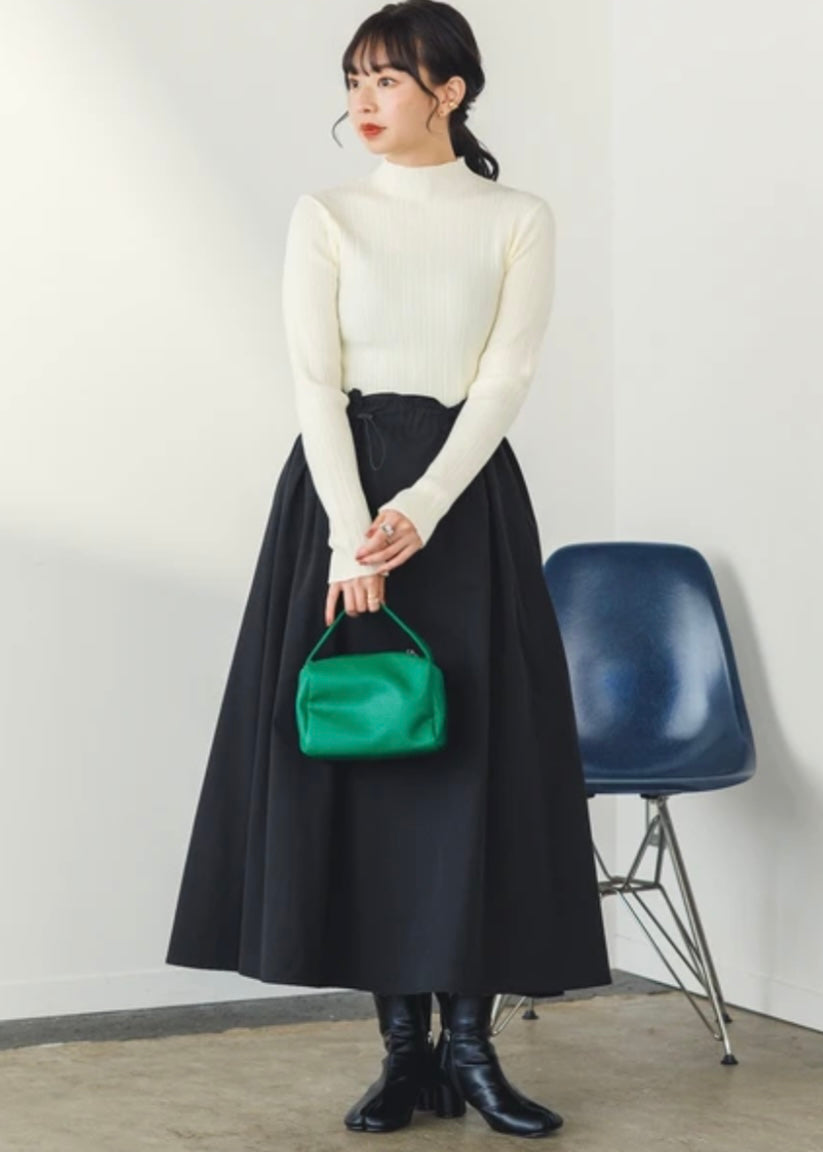 drawstring skirt