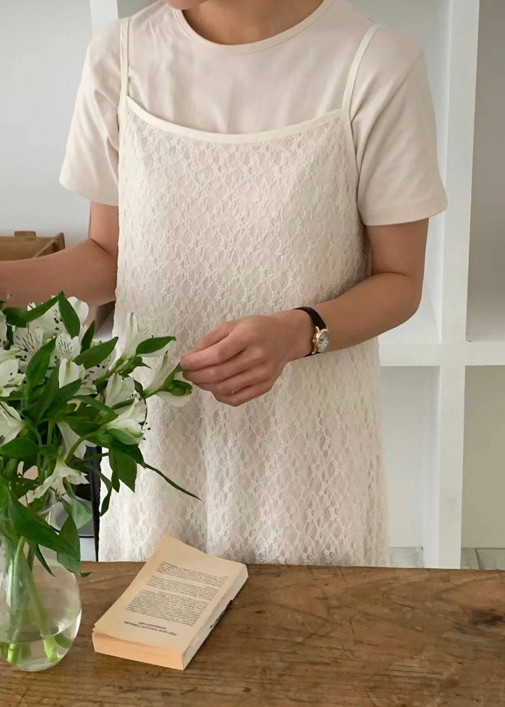 luncia dress 不能缺少のlayer