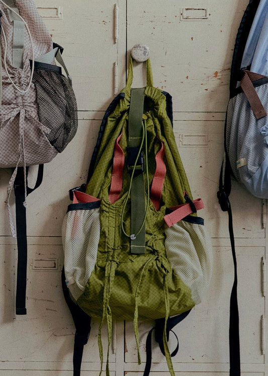 Rockfish 代購 🥣 LIGHT WEIGHT BACKPACK - OLIVE CHECK