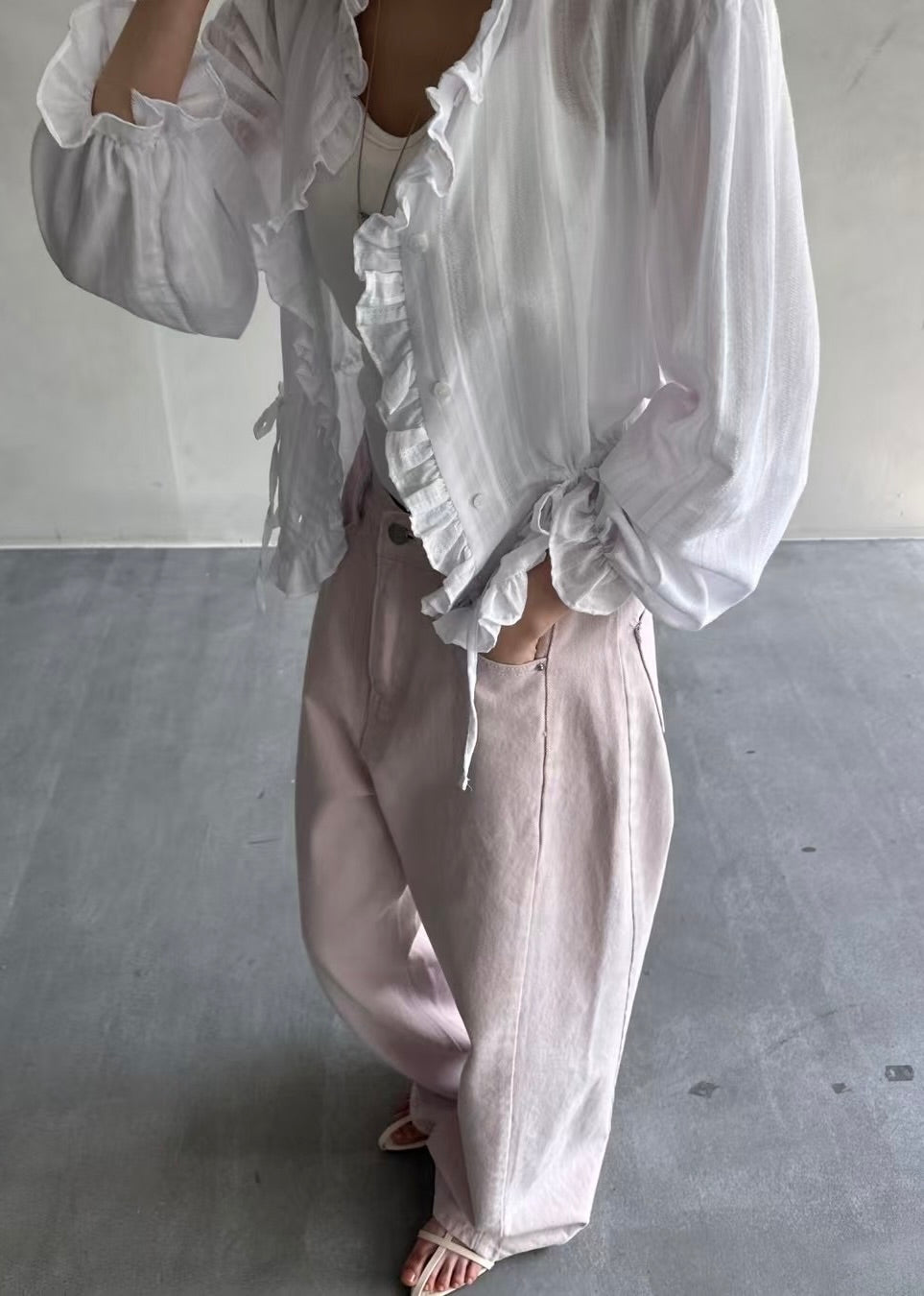 roze pants
