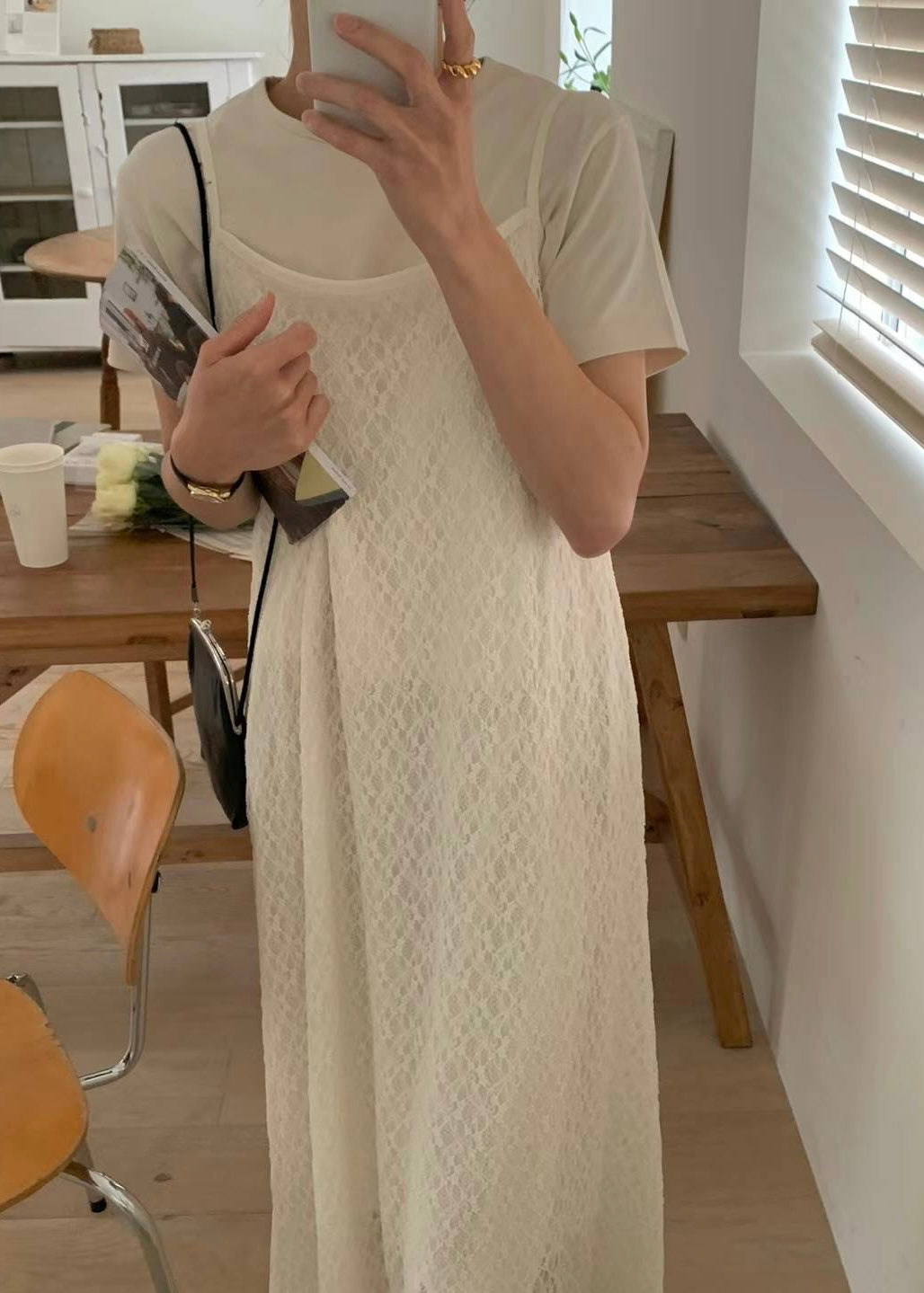 luncia dress 不能缺少のlayer