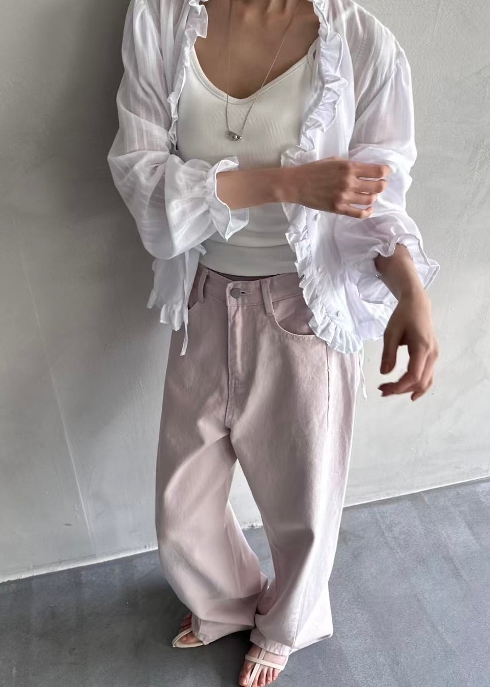 roze pants