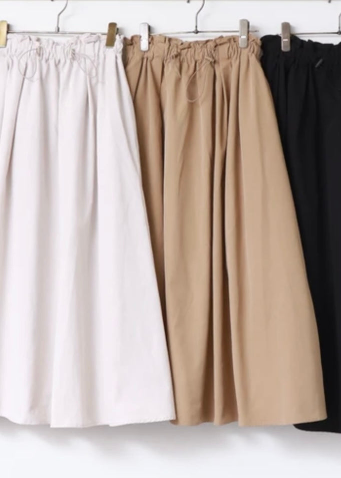 drawstring skirt