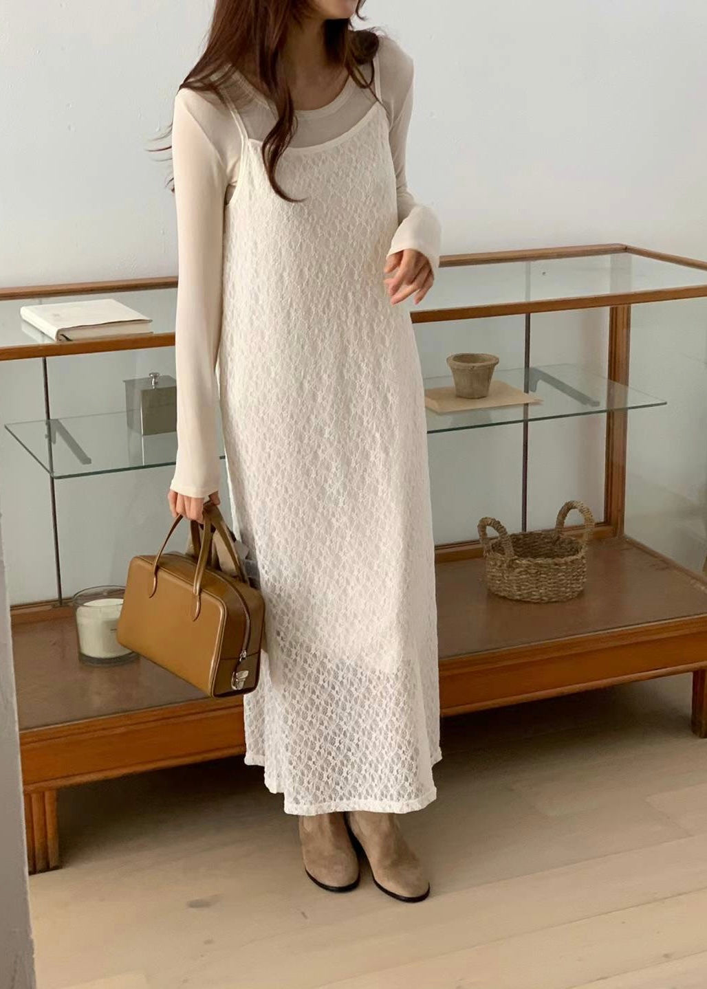 luncia dress 不能缺少のlayer