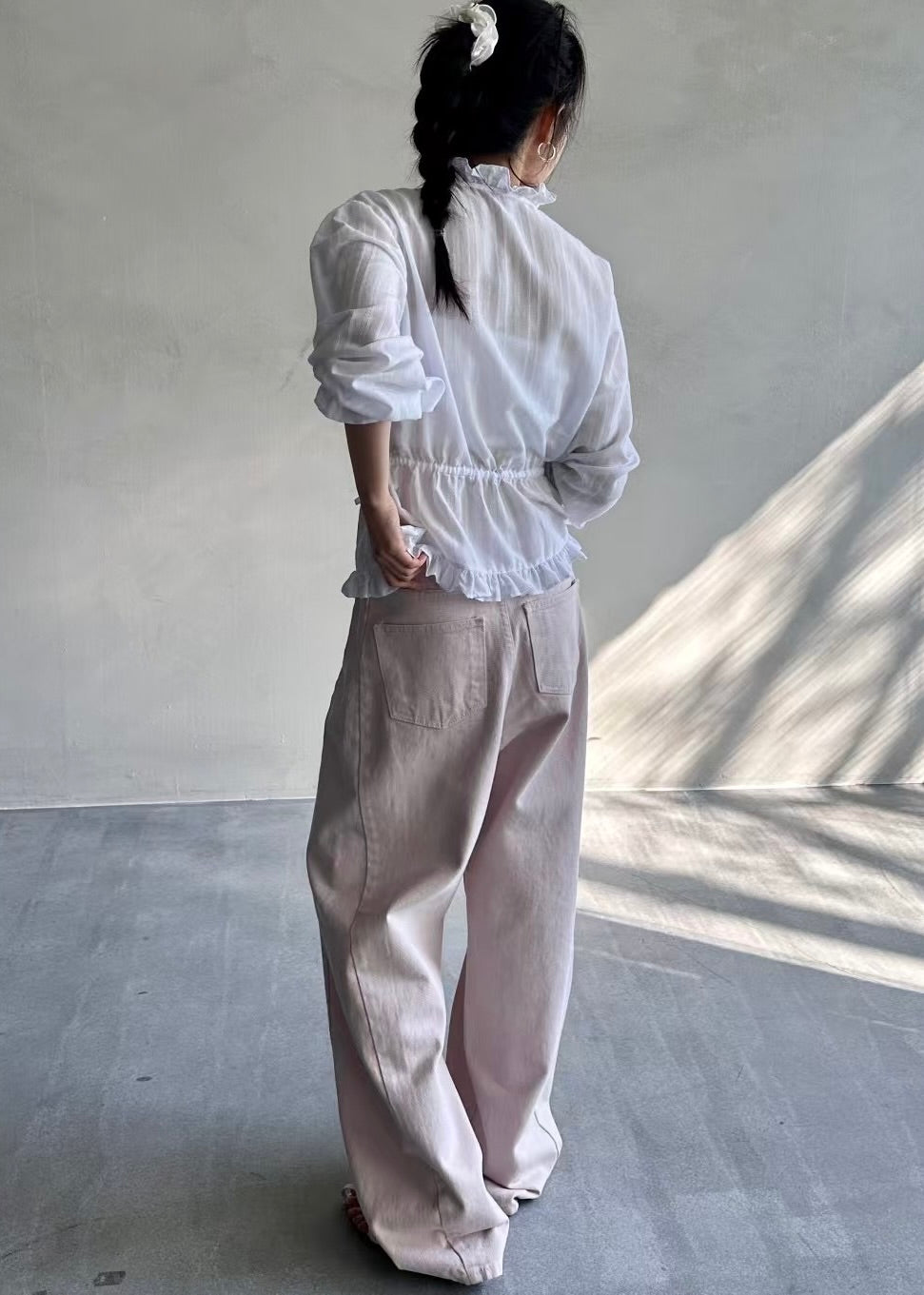 roze pants