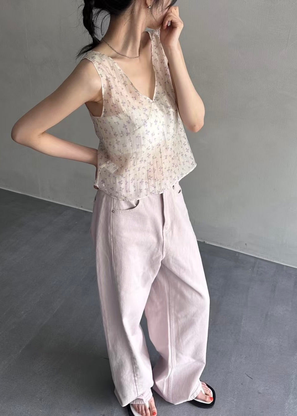 roze pants