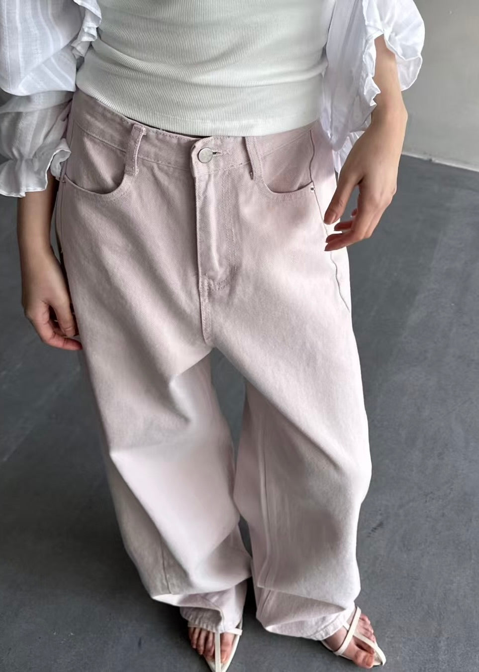 roze pants