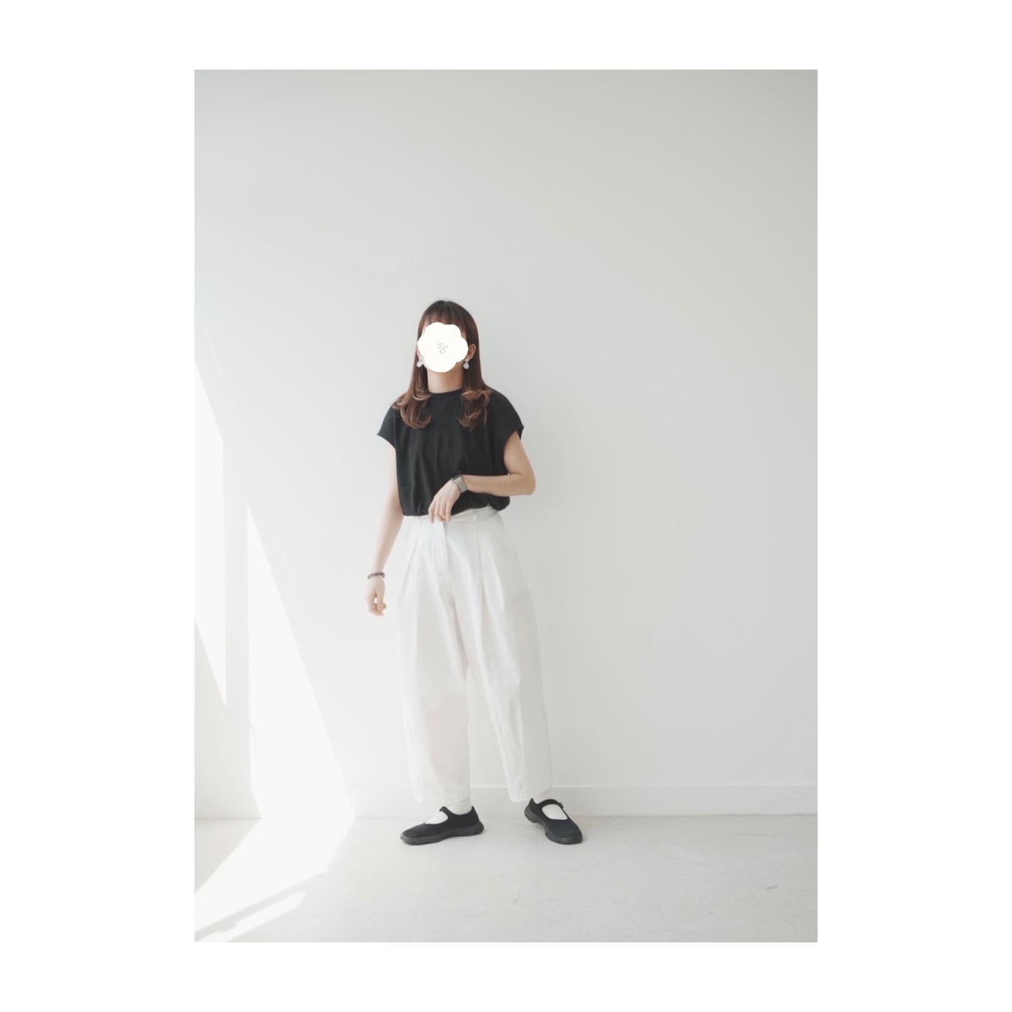 must buyの french sleeve top