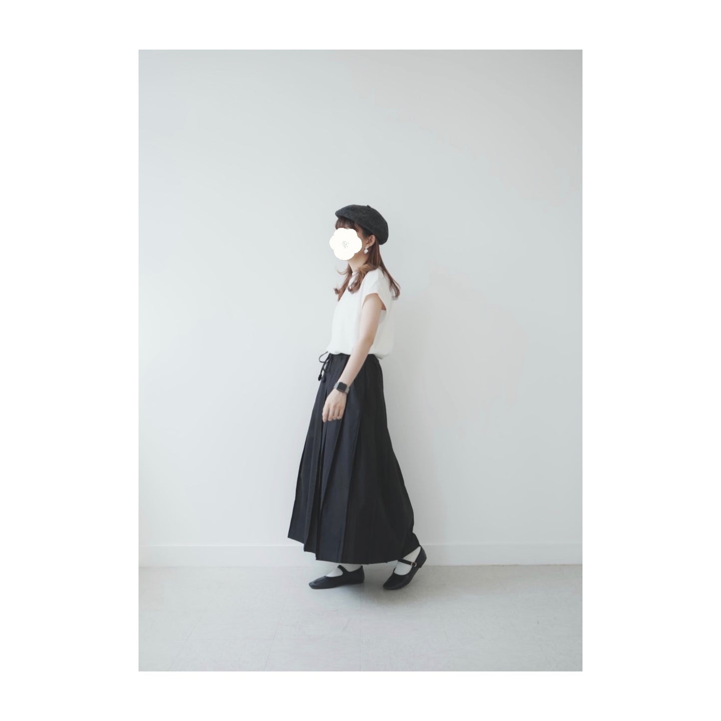 must buyの french sleeve top