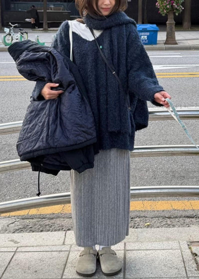 kurry sweater (with scarf🧣)