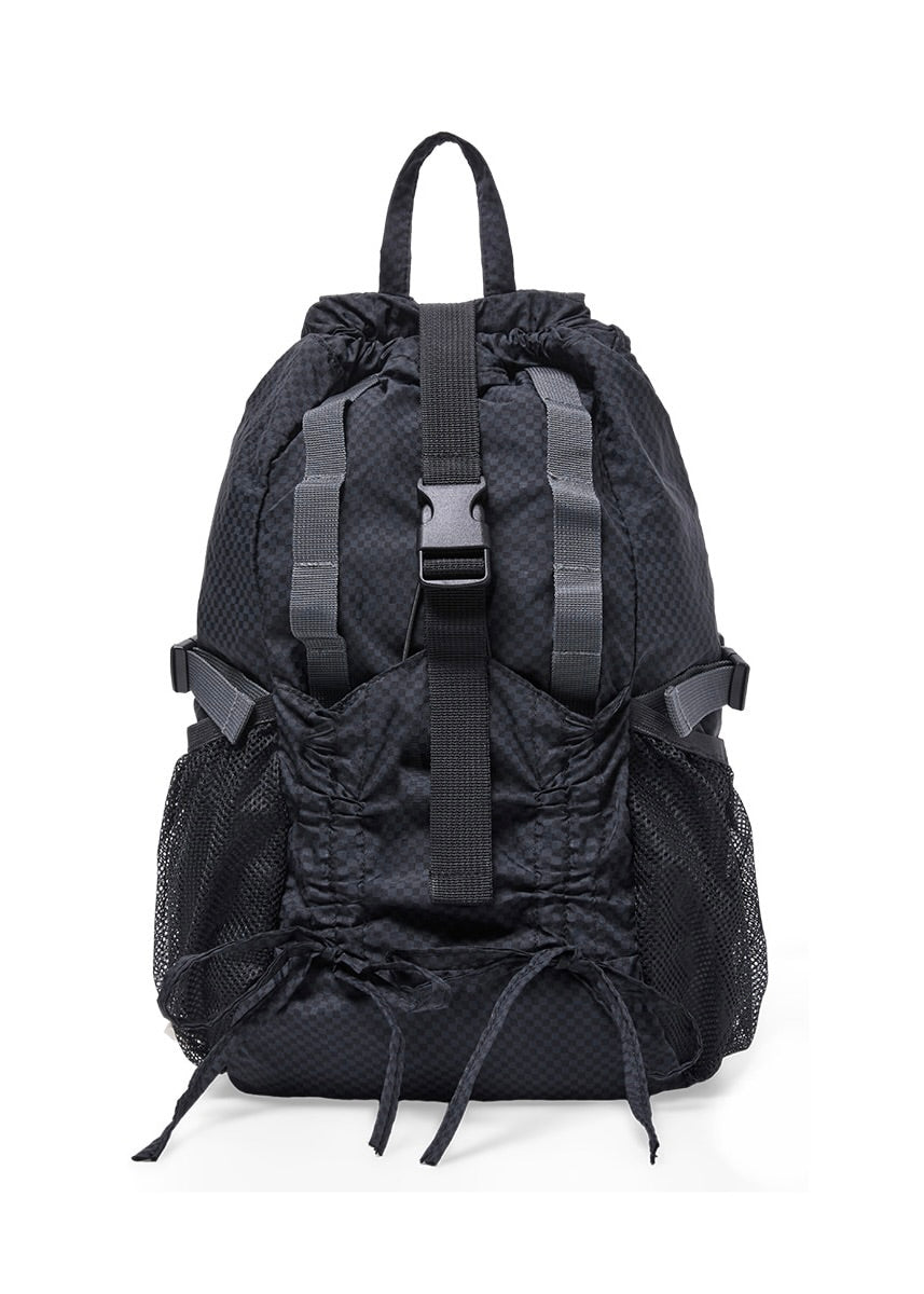 Rockfish 代購 🥣 LIGHT WEIGHT BACKPACK - BLACK CHECK