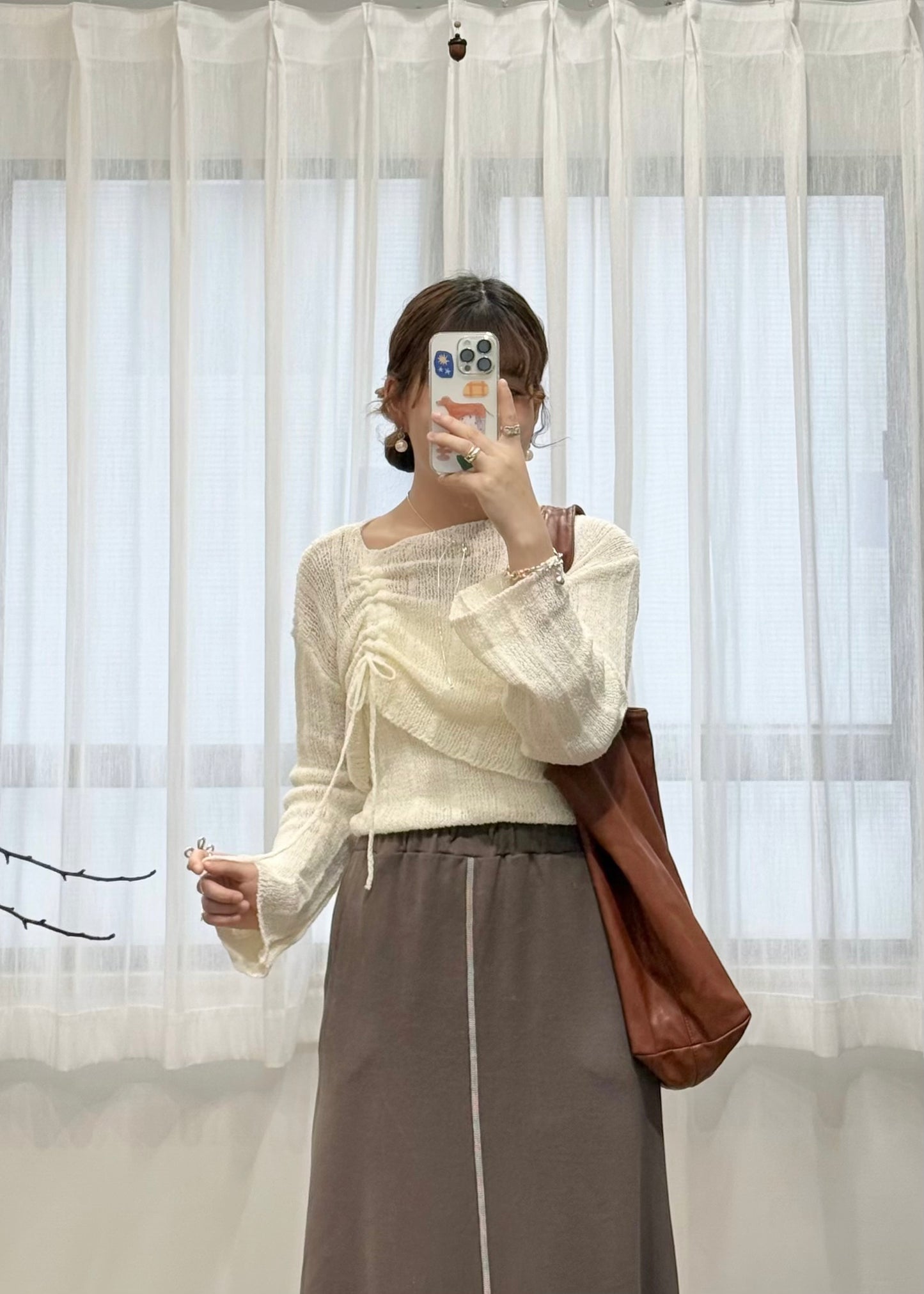 kakao set (vest+top)