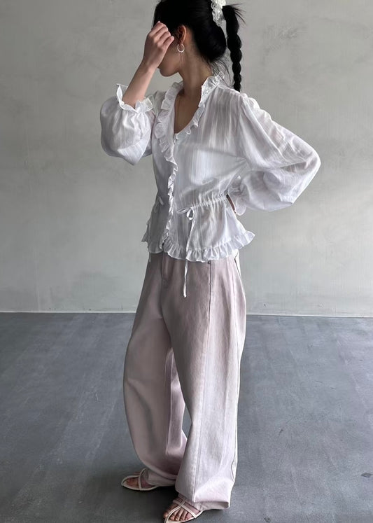 roze pants