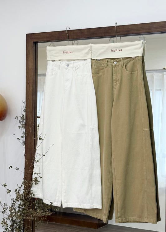 miu pants 白色要🈶🌯