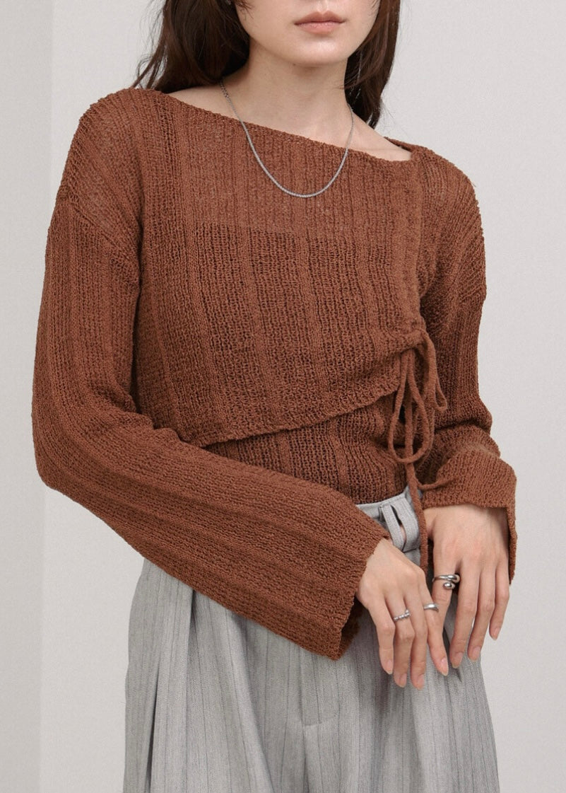 kakao set (vest+top)