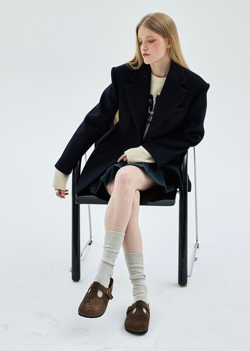 Mardi Mercredi 代購🕊️ CLASSIQUE T-STRAP SUEDE MULE (DARK BROWN)