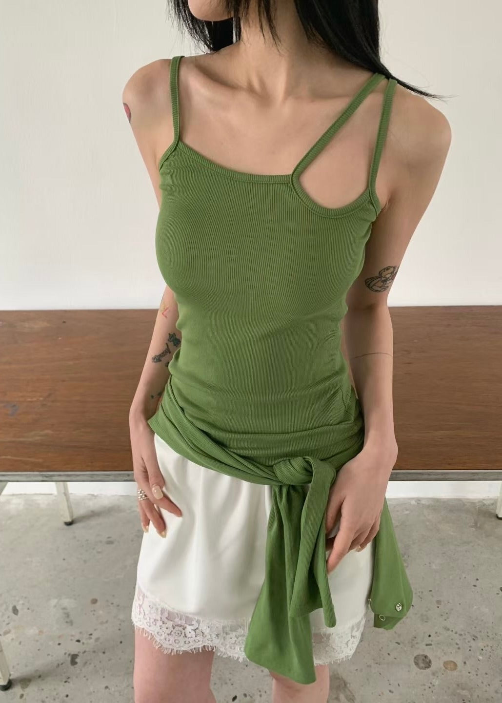 naomi vest 🫛 綠色必買