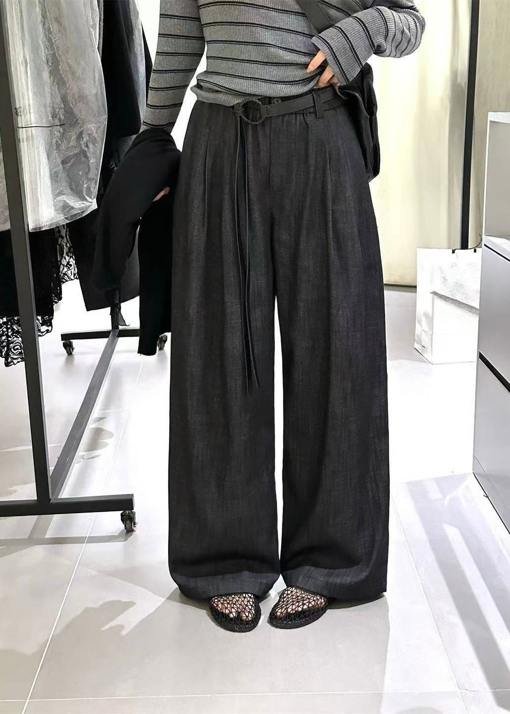 volca pants (with belt)