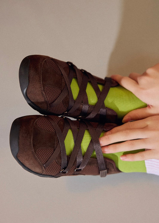 Rockfish 代購🪻ZANE X-STRAP SNEAKERS V2 (CHOCO)
