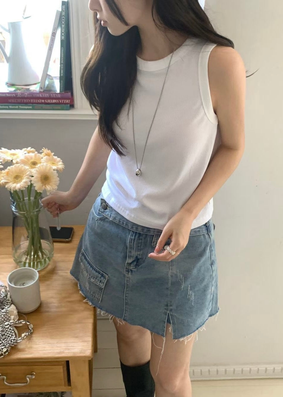 jean vest