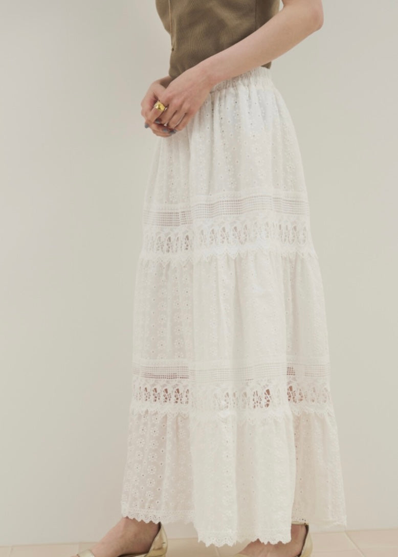 eunice skirt 𓆸靚暗花紋!