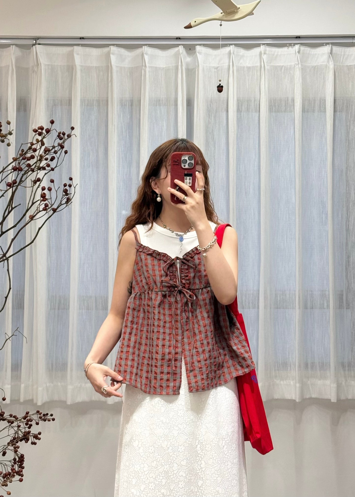 2ways aditi vest 限量紅色!