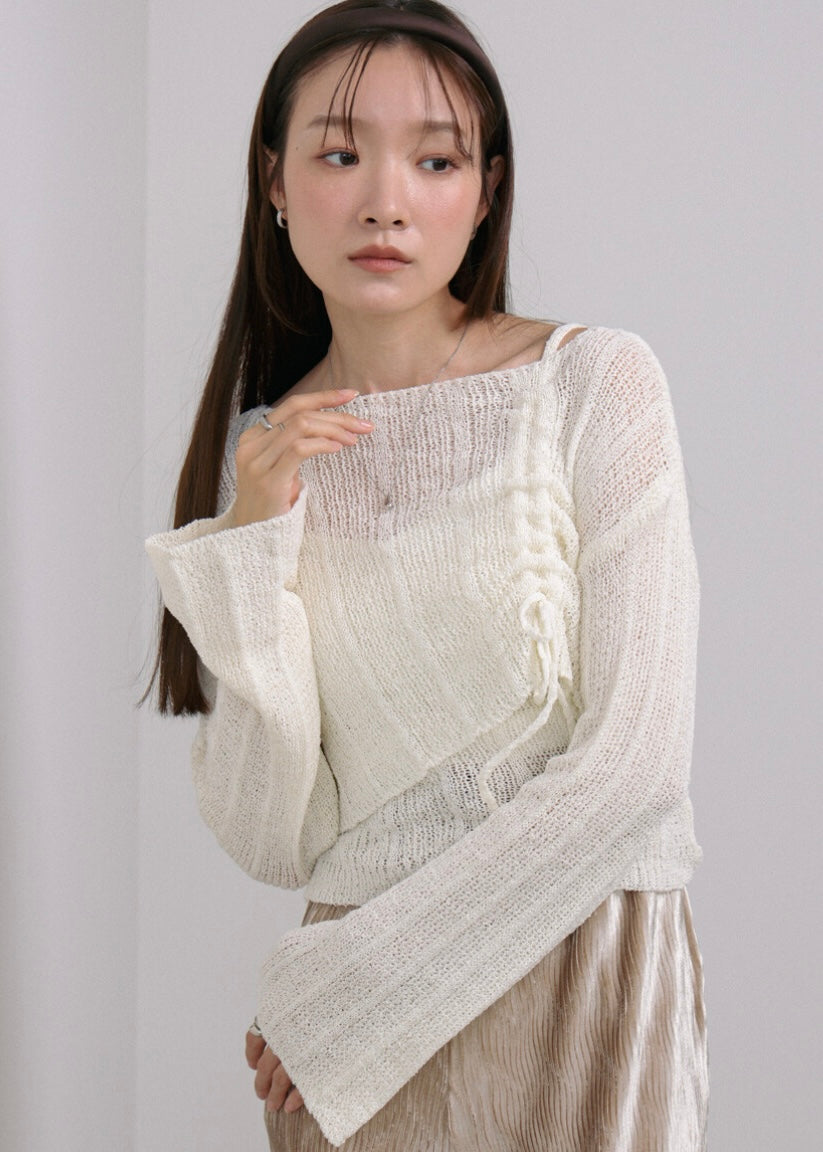 kakao set (vest+top)