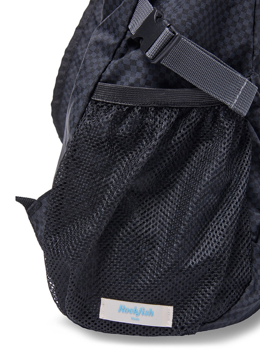 Rockfish 代購 🥣 LIGHT WEIGHT BACKPACK - BLACK CHECK