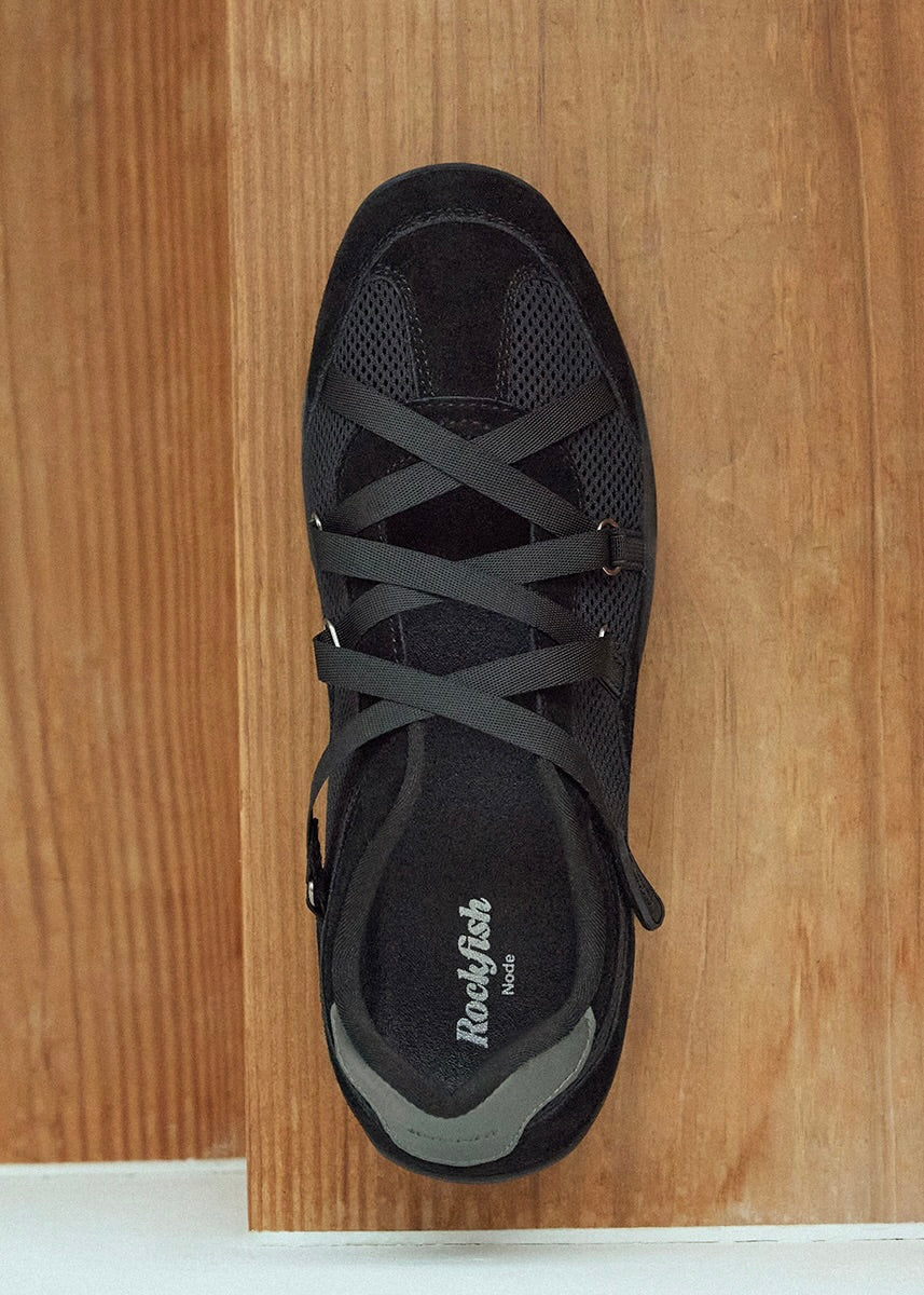 Rockfish 代購🪻ZANE X-STRAP SNEAKERS V2 (BLACK)