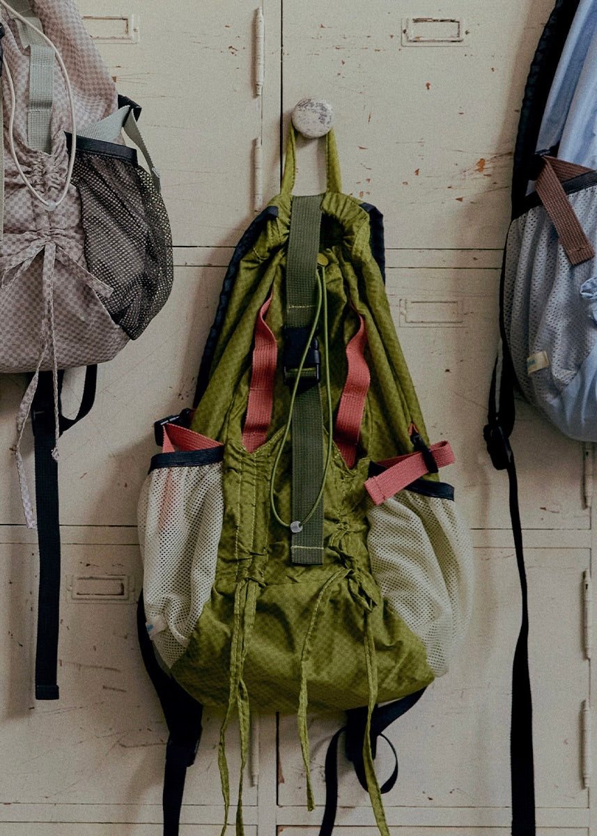 Rockfish 代購 🥣 LIGHT WEIGHT BACKPACK - OLIVE CHECK
