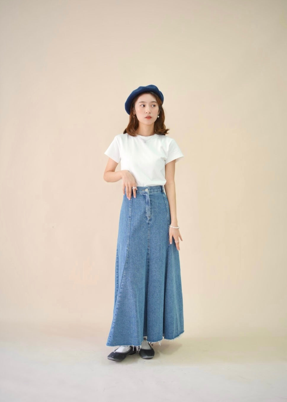 ava denim skirt