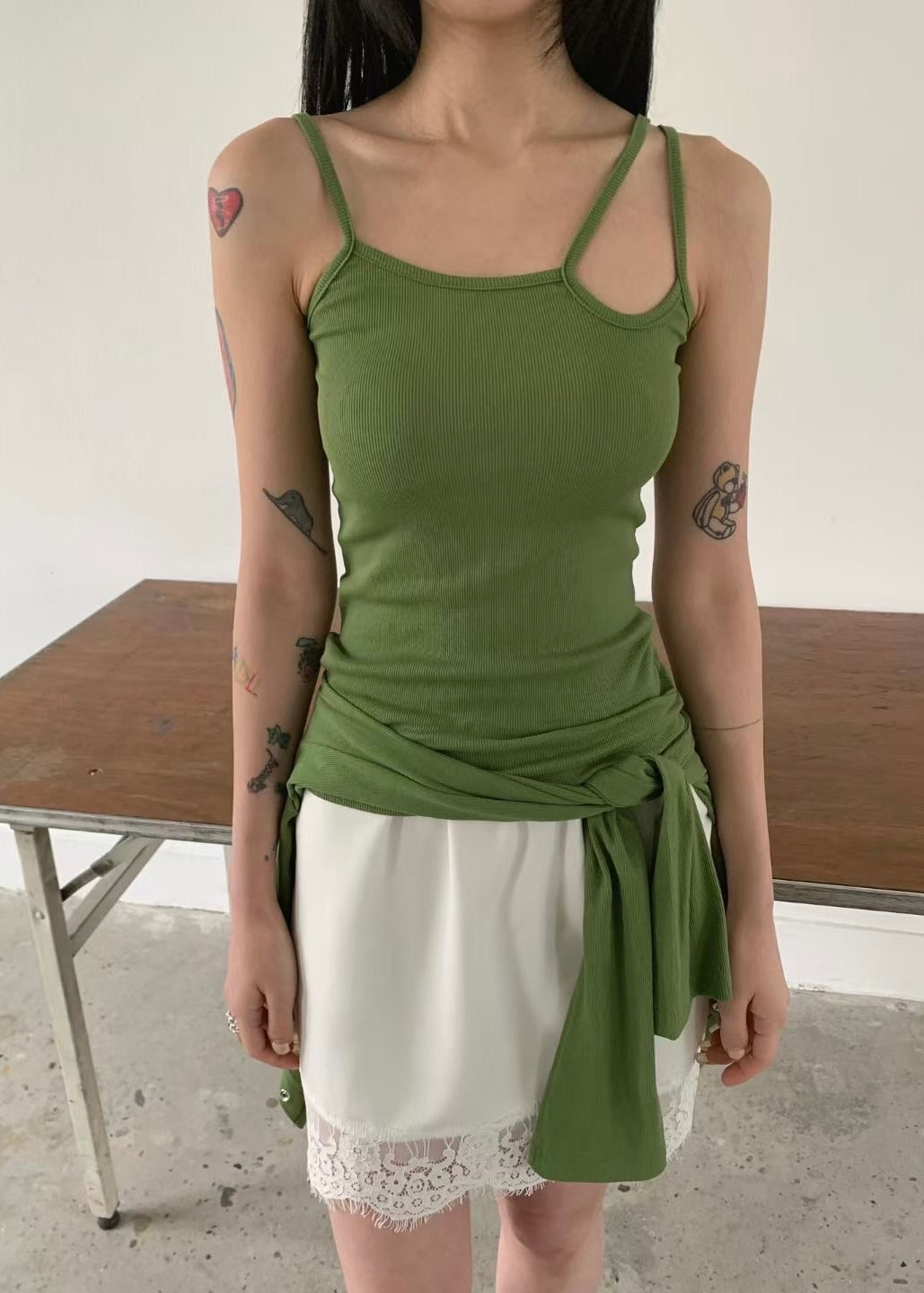 naomi vest 🫛 綠色必買