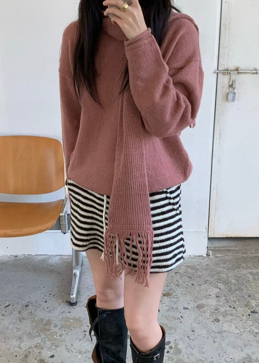 mayo set (with scarf)