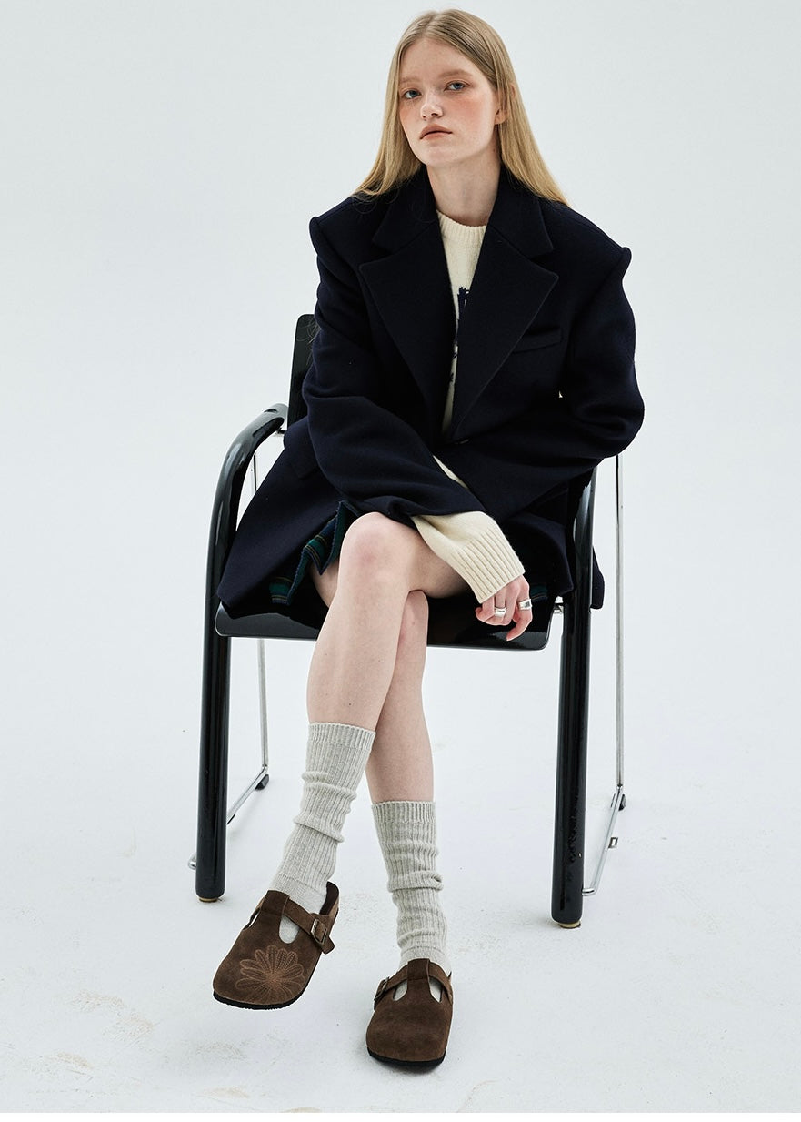 Mardi Mercredi 代購🕊️ CLASSIQUE T-STRAP SUEDE MULE (DARK BROWN)