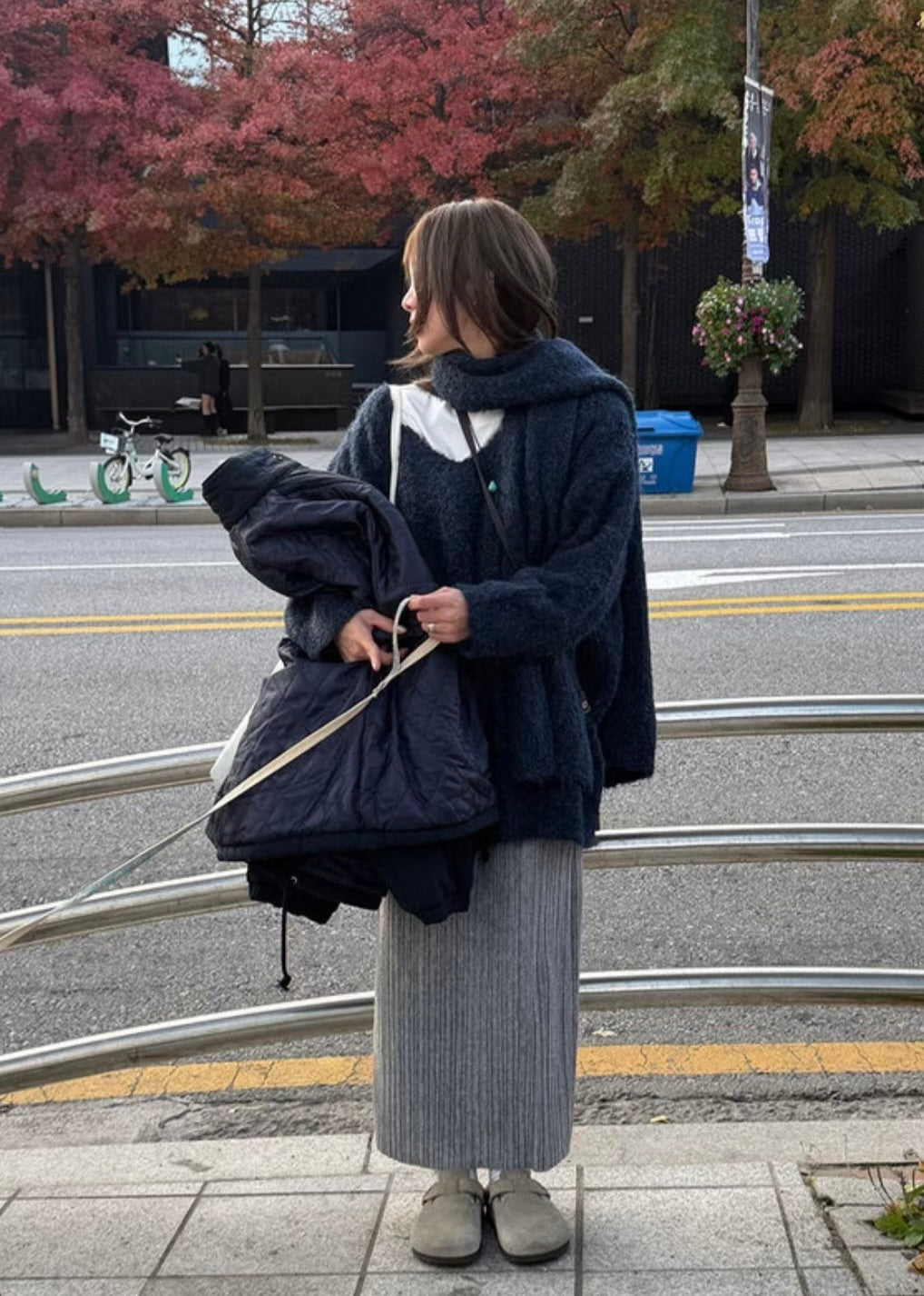 kurry sweater (with scarf🧣)