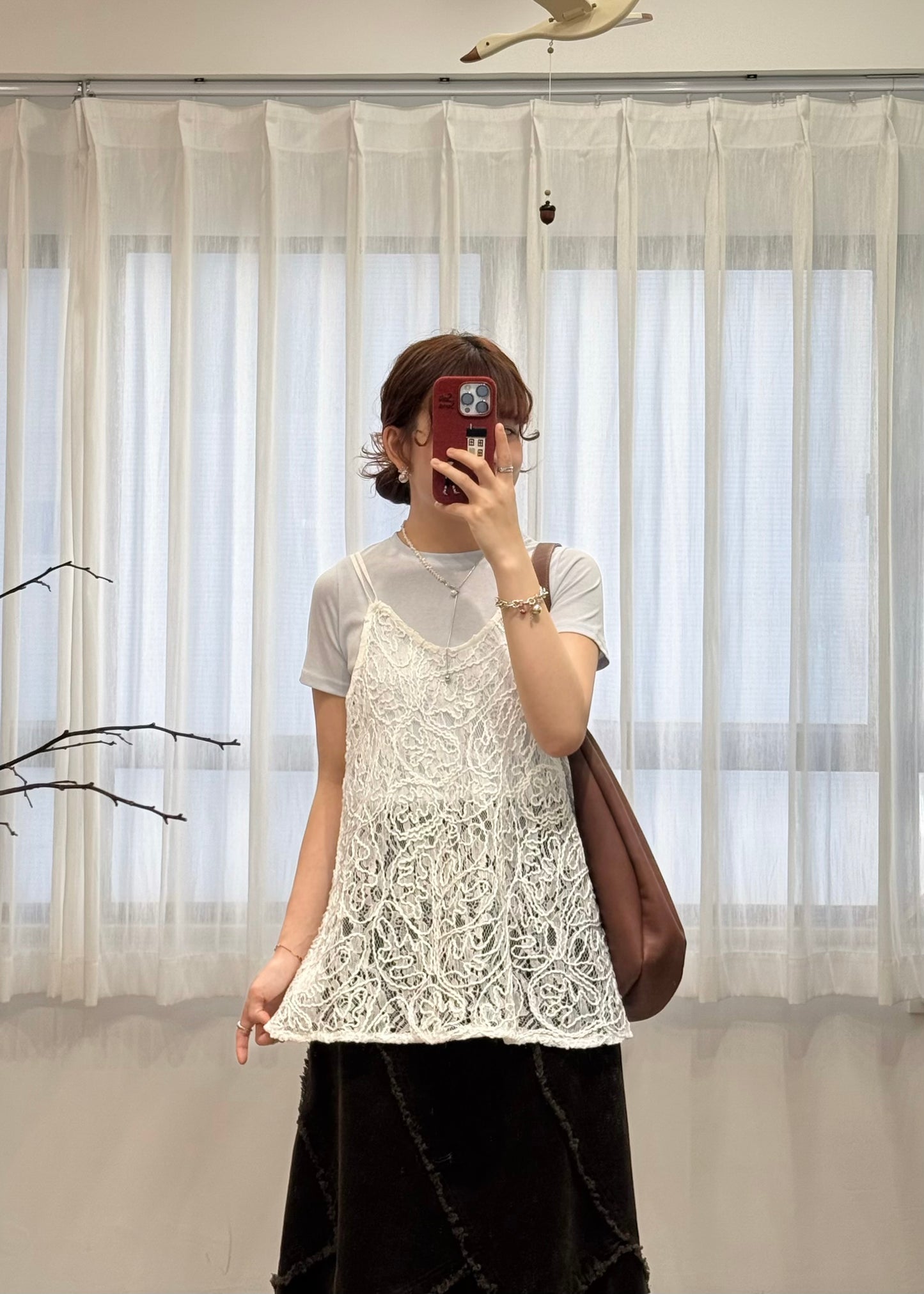 hisa set（top+vest）