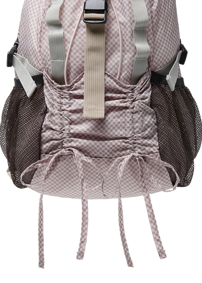 Rockfish 代購 🥣 LIGHT WEIGHT BACKPACK - PINK CHECK 🏄🏻‍♀️自留推薦!