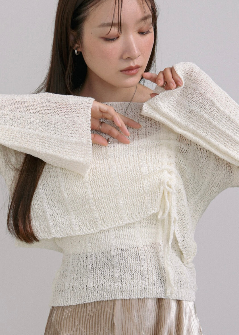 kakao set (vest+top)