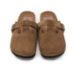 Mardi Mercredi 代購🕊️ CLASSIQUE T-STRAP SUEDE MULE (BROWN)