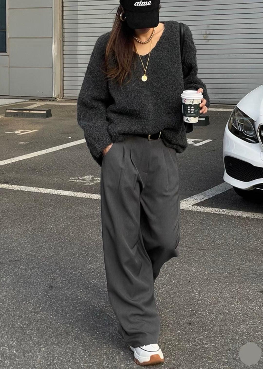 kurry sweater (with scarf🧣)