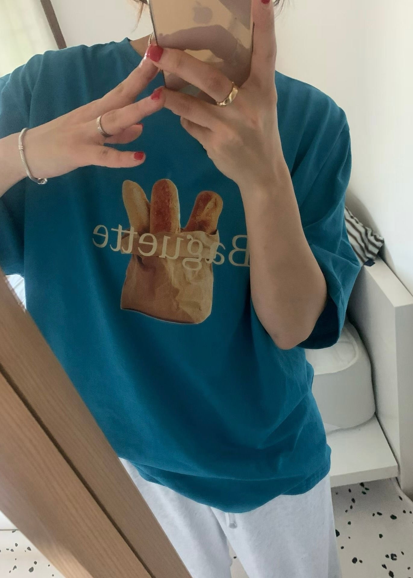 baguette tee 🥖must buy!!