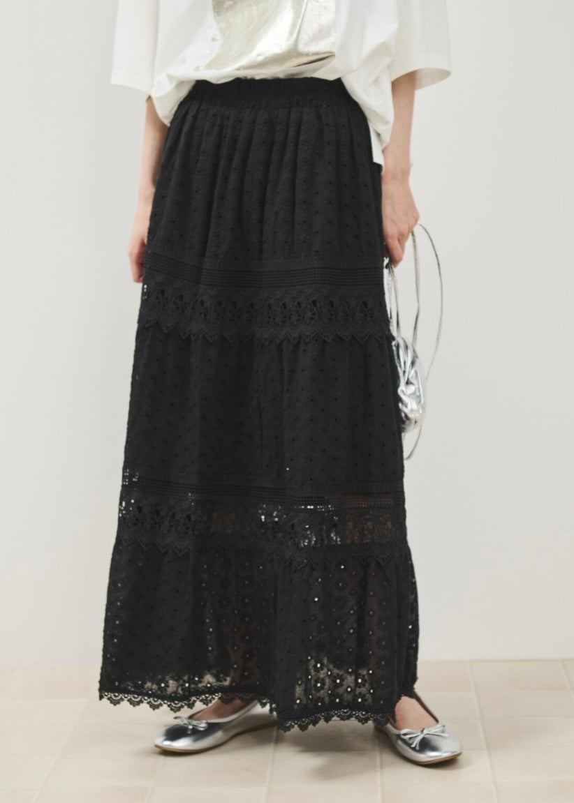 eunice skirt 𓆸靚暗花紋!