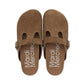 Mardi Mercredi 代購🕊️ CLASSIQUE T-STRAP SUEDE MULE (BROWN)
