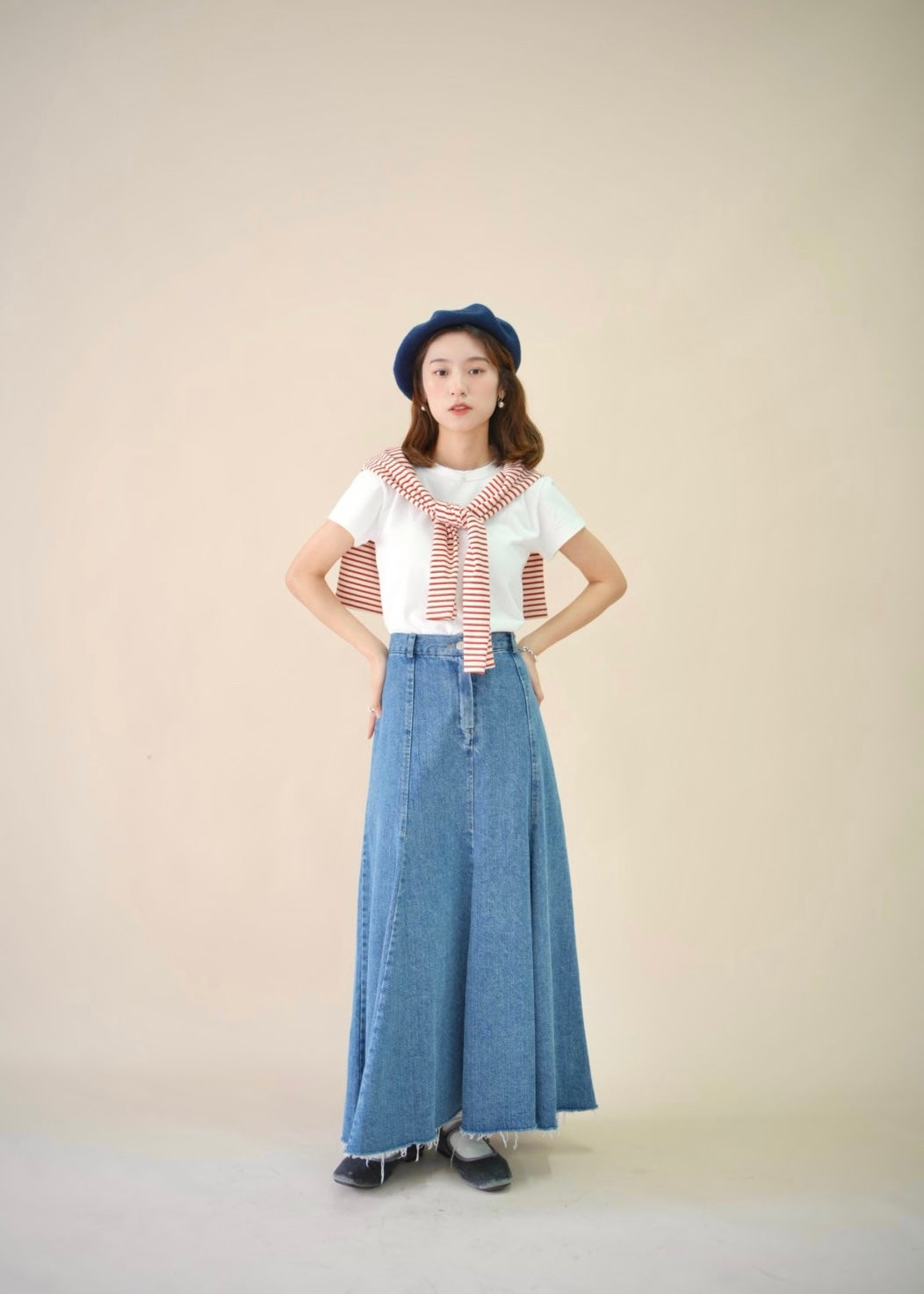 ava denim skirt