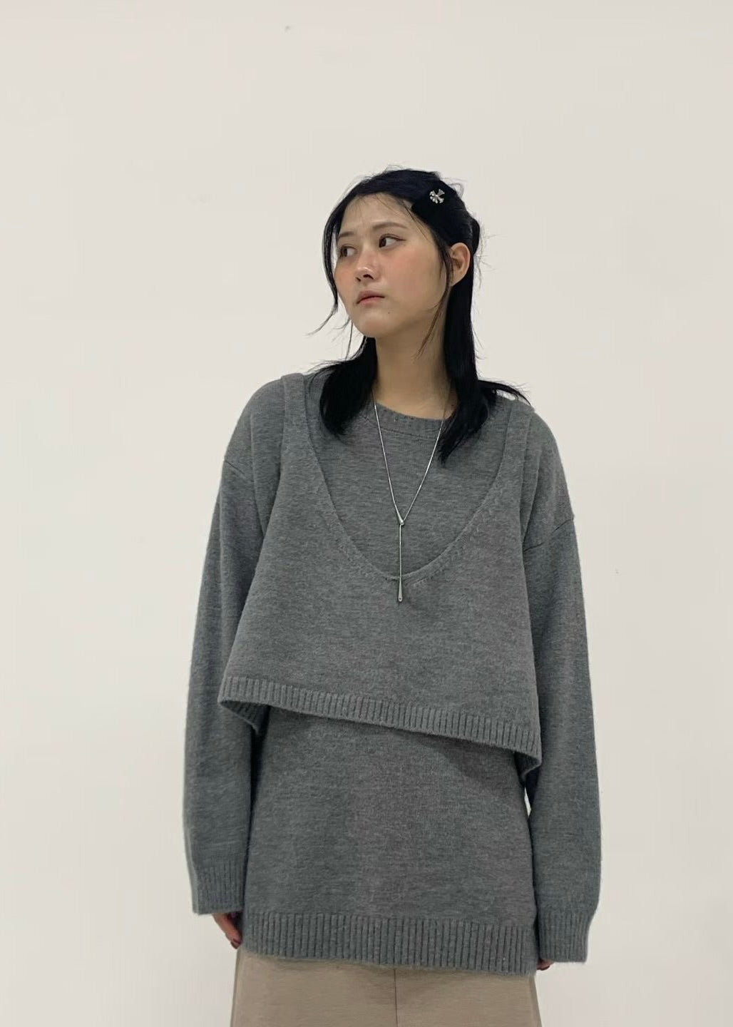 mazi set (vest+sweater)